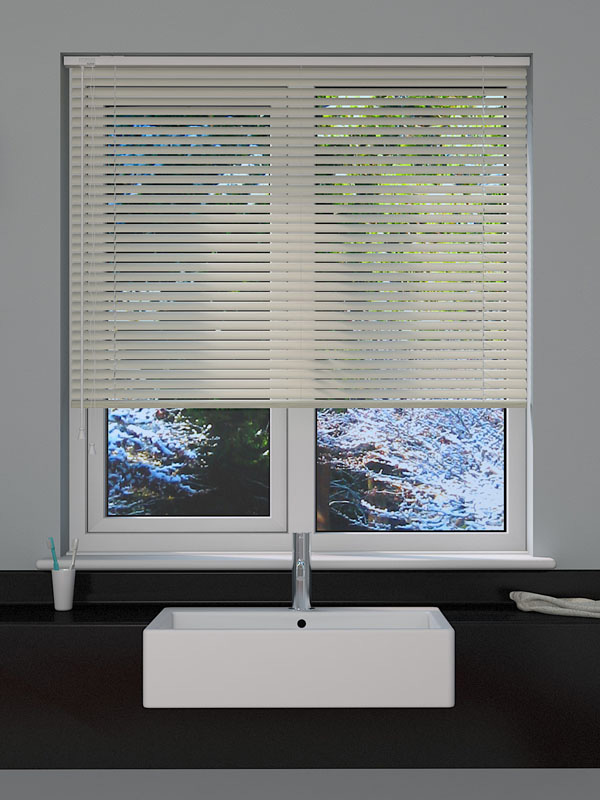 Pewter Venetian Blind