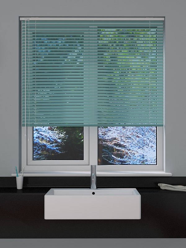 Sky Blue Venetian Blind