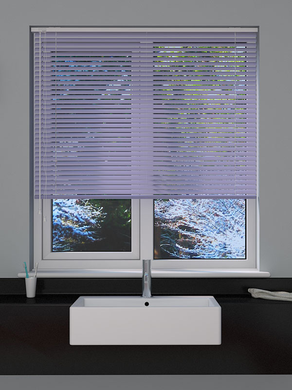 Metallic Purple Venetian Blind