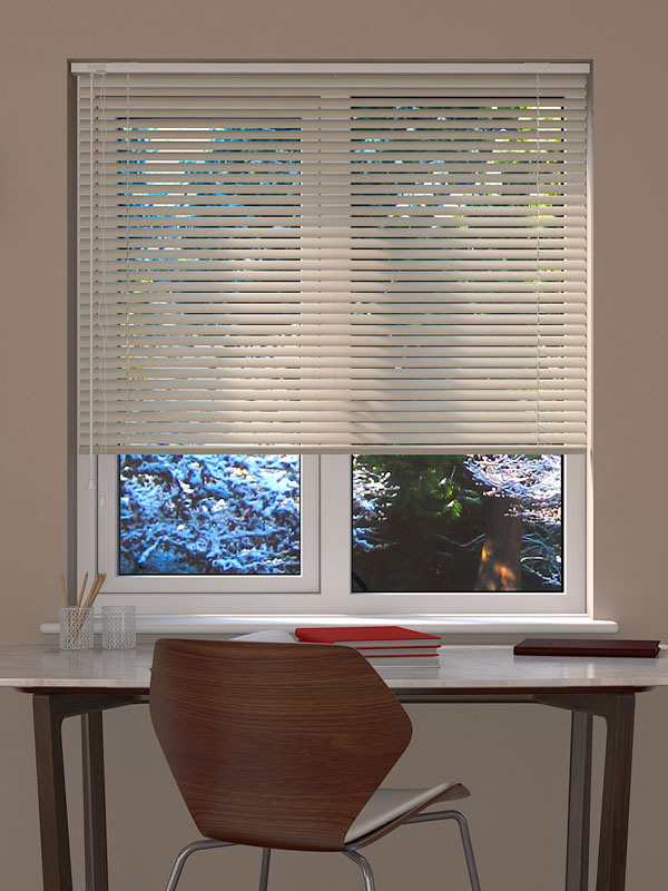 Vanilla Venetian Blind