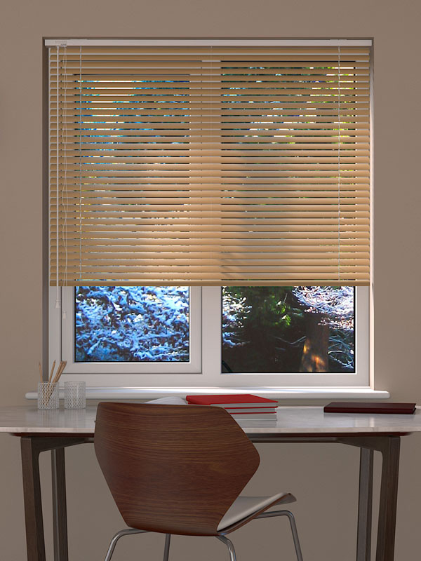 Metallic Gold Venetian Blind