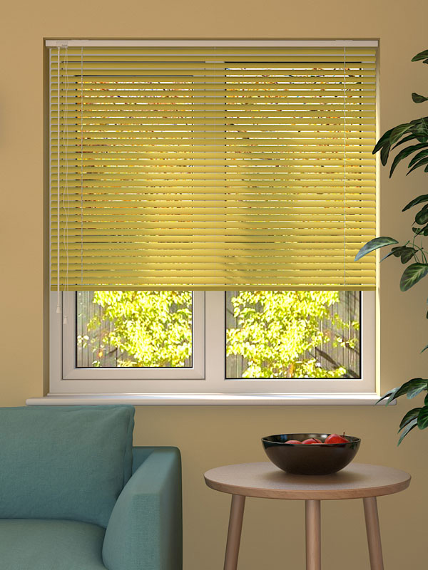 Lemon Venetian Blind