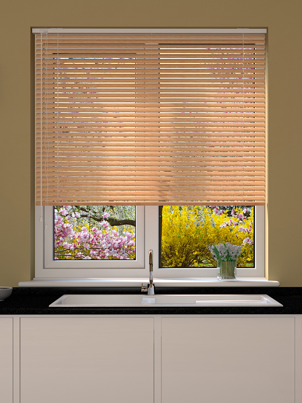 Aliwood Limed Oak Venetian Blind