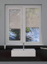 Pearl White Perfect Fit Venetian Blind