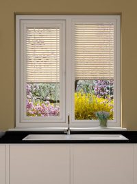 Perforated Magnolia Perfect Fit Venetian Blind