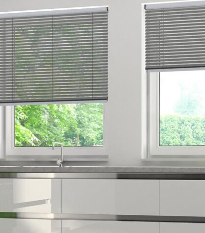 Slate Venetian Blind