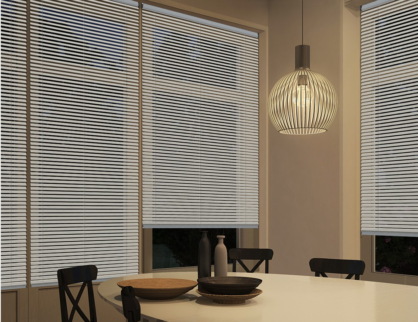 Cream Sparkle Venetian Blind