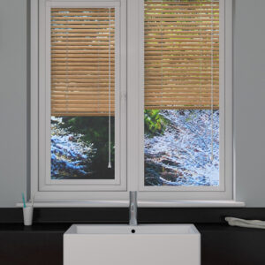 Wood Effect Pine Perfect Fit Venetian Blind