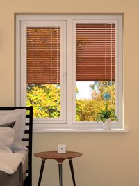 Wood Effect Rowan Perfect Fit Venetian Blind