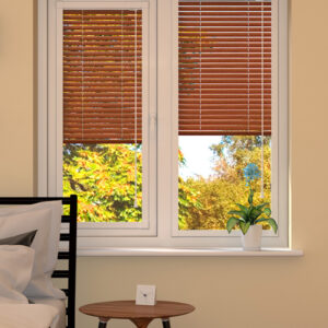 Wood Effect Rowan Perfect Fit Venetian Blind