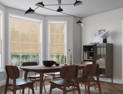 Wood Effect Maple Aluminium Venetian Blind