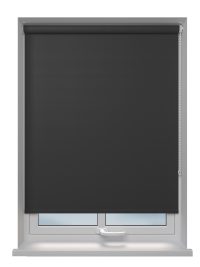 Black Blackout Roller Blind
