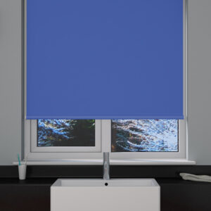 Blue Blackout Roller Blind