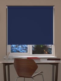 Glacier Blue Blackout Roller Blind