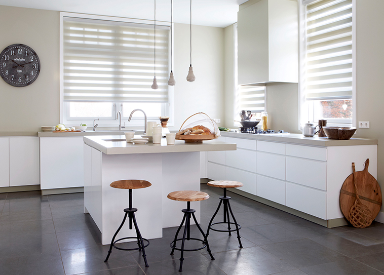 blinds for above kitchen sink