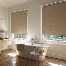 Bathroom roller blinds
