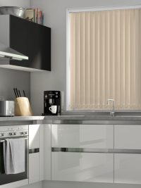 Beige Blackout Vertical Blind