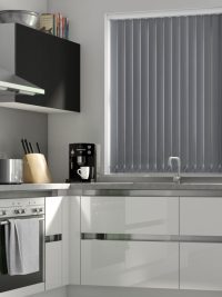 Charcoal Blackout Vertical Blind