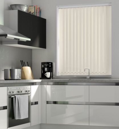 Vanilla Blackout Vertical Blind