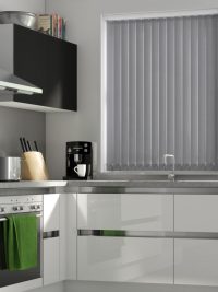 Charcoal Vertical Blind