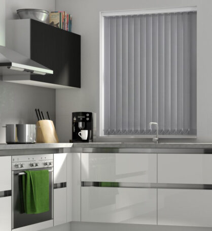 Charcoal Vertical Blind