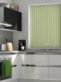 Green Vertical Blind