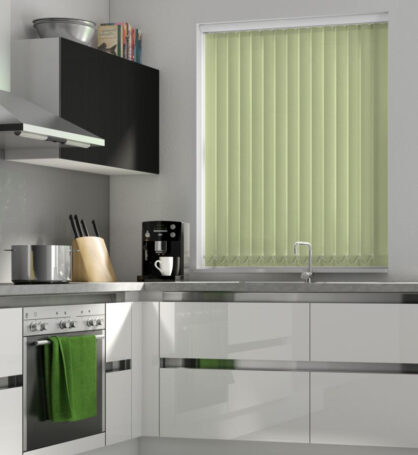 Green Vertical Blind