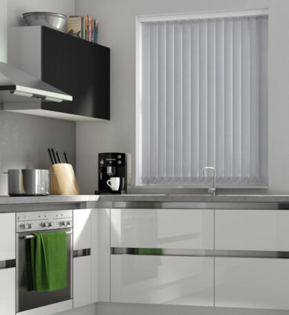 Grey Vertical Blind