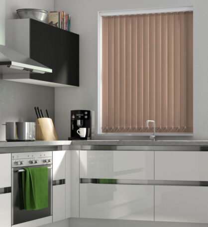 Hazelnut Vertical Blind
