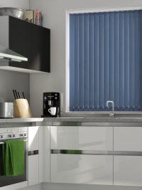 Navy Vertical Blind