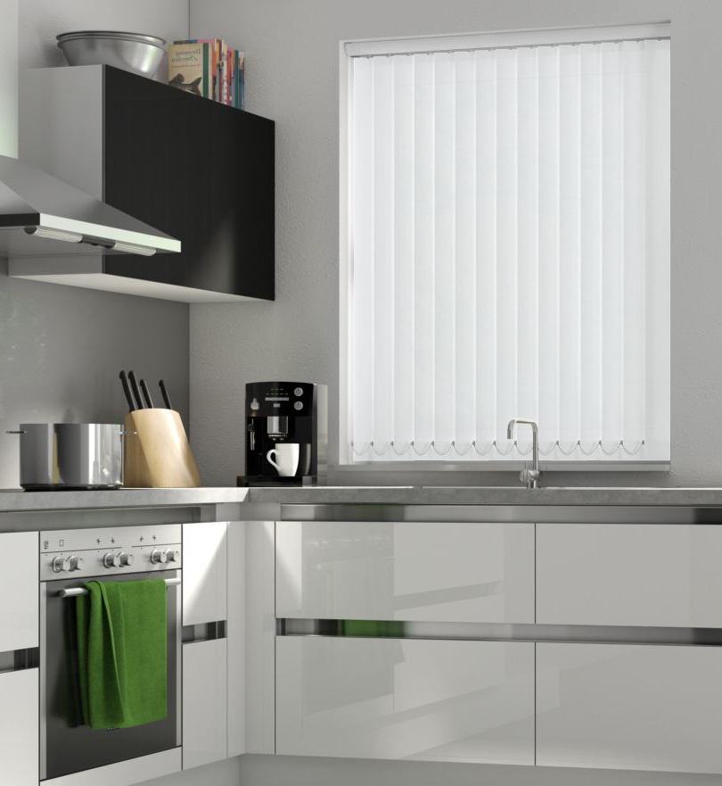 White Vertical Blind Blinds Direct Online