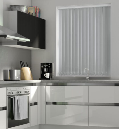 Grey Blackout Vertical Blind – FR
