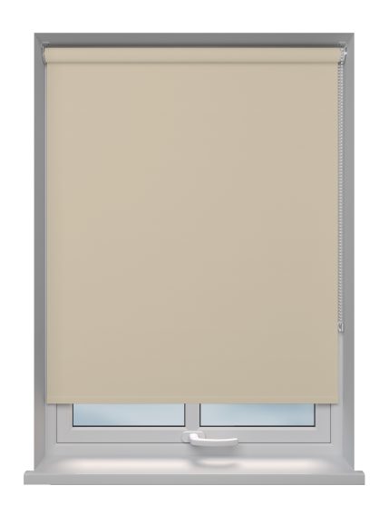 Beige Blackout Roller Blind