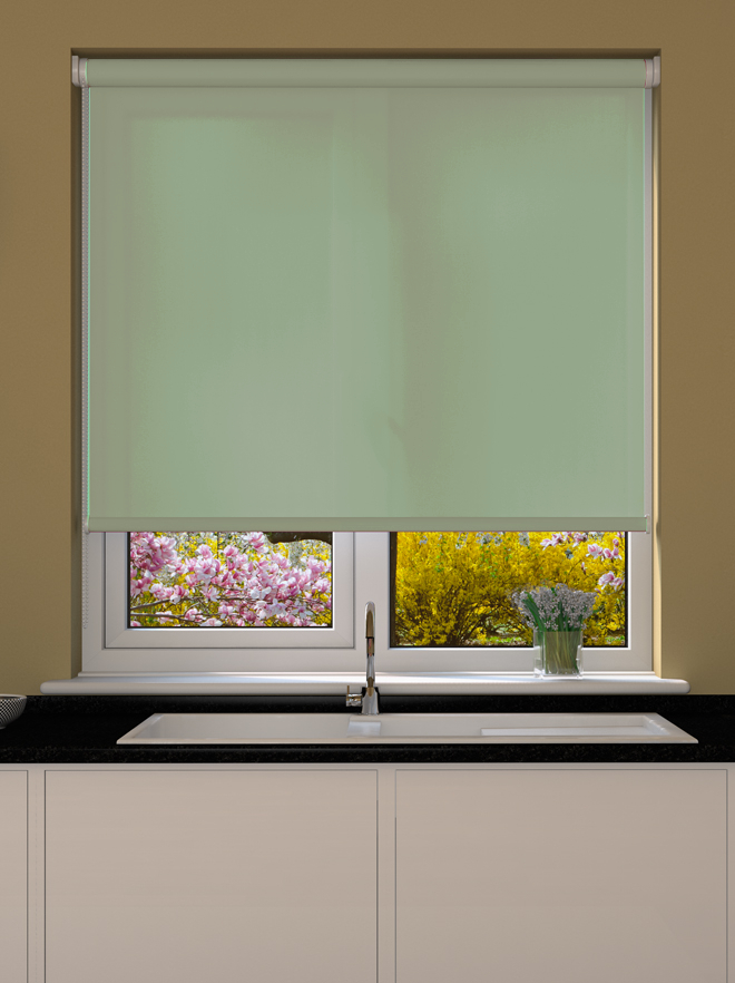 Green Roller Blind Made to Measure from £8.99