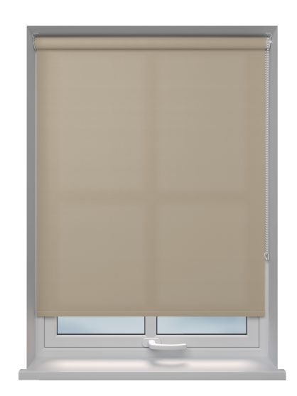 Hessian Roller Blind