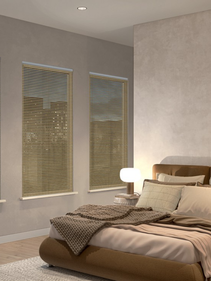 Wood Effect Pine Aluminium Venetian Blind