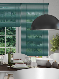 Hunter Green Venetian Blind