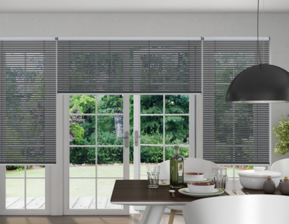 Hammered Grey Venetian Blind