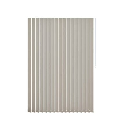Grey Whisper Blackout Vertical Blind Replacement Slat