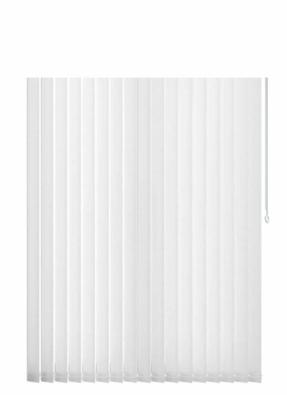 Snow Vertical Blind Replacement Slat